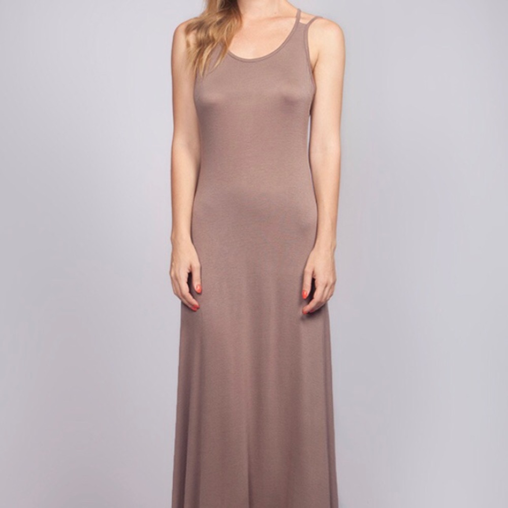 Beige Maxi Dress
